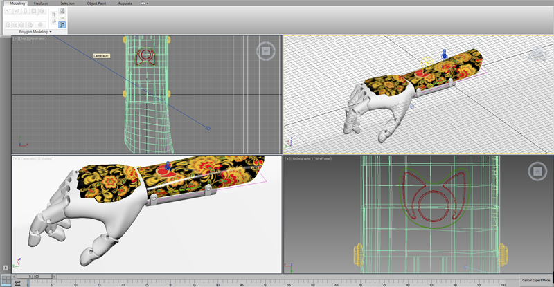 Активные (тяговые) протезы рук. Изготовление и обучение по использованию.